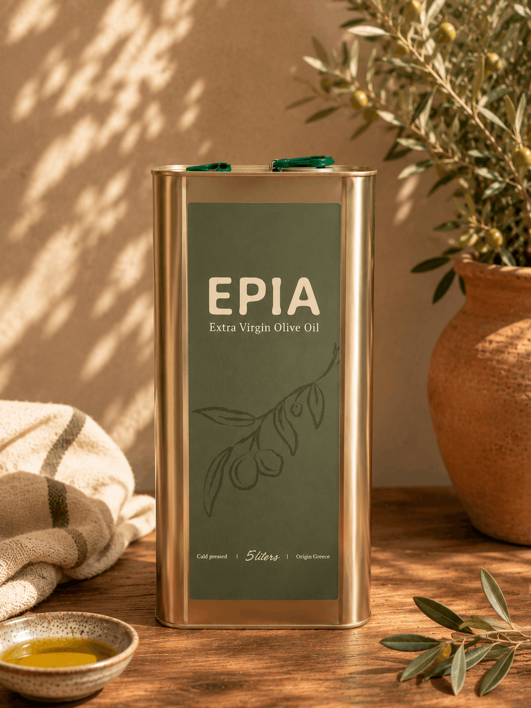 Extra Virgin Olive Oil 5L photo 2